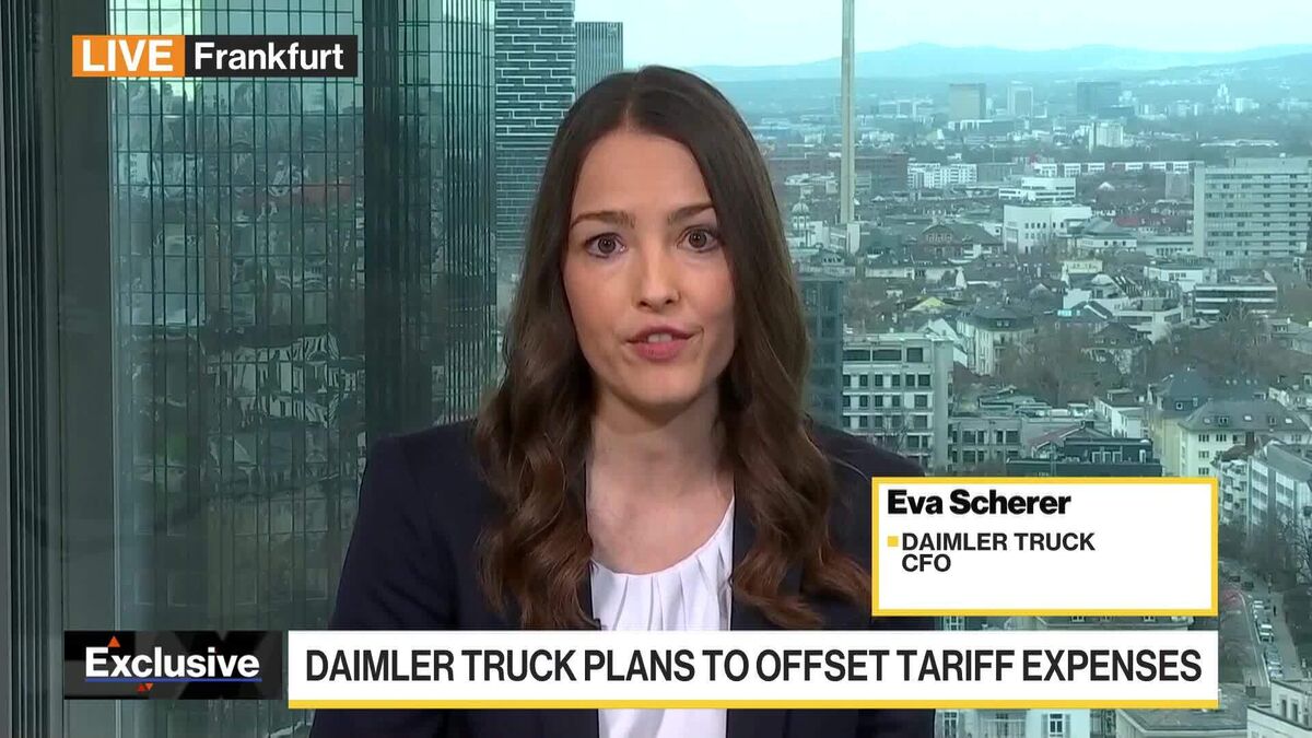 Daimler Truck CFO Eva Scherer on Trade, Tariffs and Middle East Risks